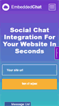 Mobile Screenshot of embedded-chat.com